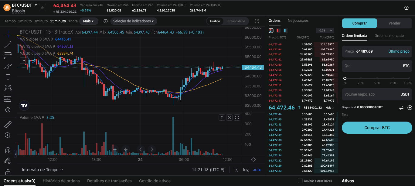 comprar criptomoedas na bitradex